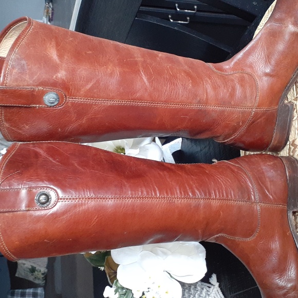 FRYE TALL BOOTS LEATHER - Picture 5 of 12
